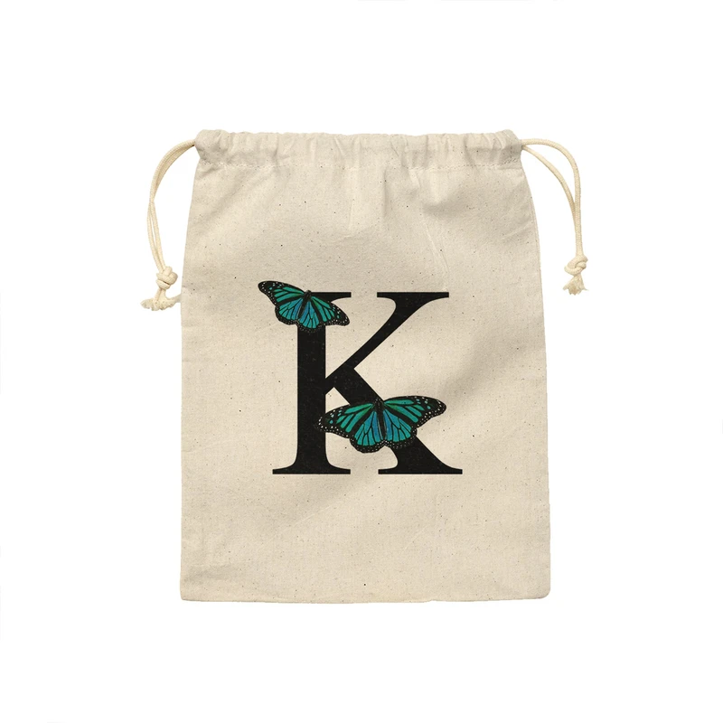 کیسه نان و سبزی ترمه طراحان ایده مدل حرف K پروانه ای کد cfp3013 - S
