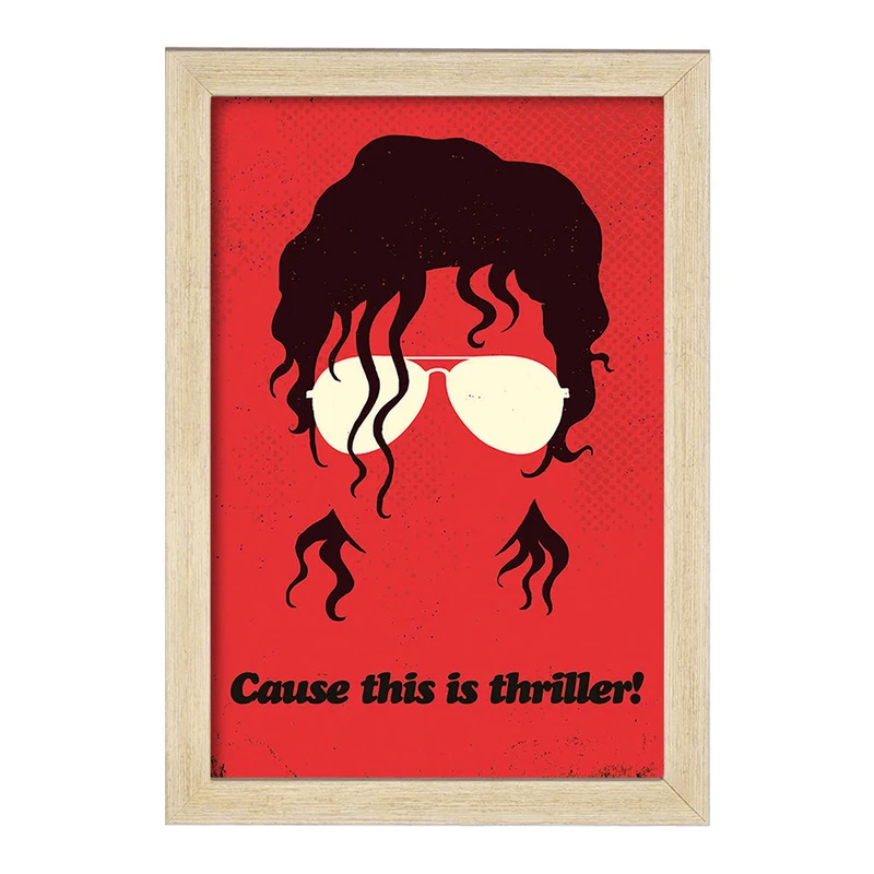 تابلو خندالو مدل مایکل جکسون Michael Jackson  کد 3289