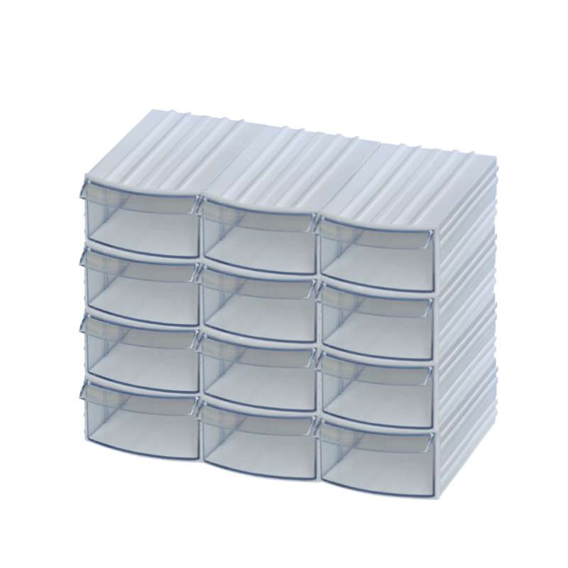 جعبه نظم دهنده ابزار مدل X105 مجموعه دوازده عددی جعبه نظم دهنده ابزار مدل X105 مجموعه دوازده عددی