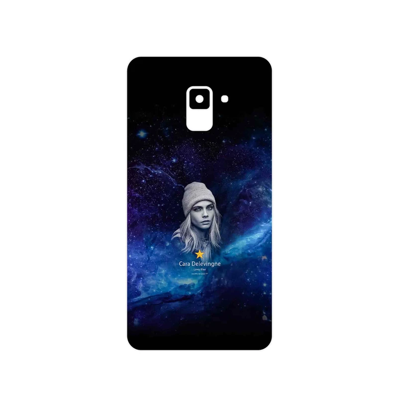 برچسب پوششی ماهوت مدل Cara Delevingne مناسب برای گوشی موبایل سامسونگ Galaxy A8 Plus 2018