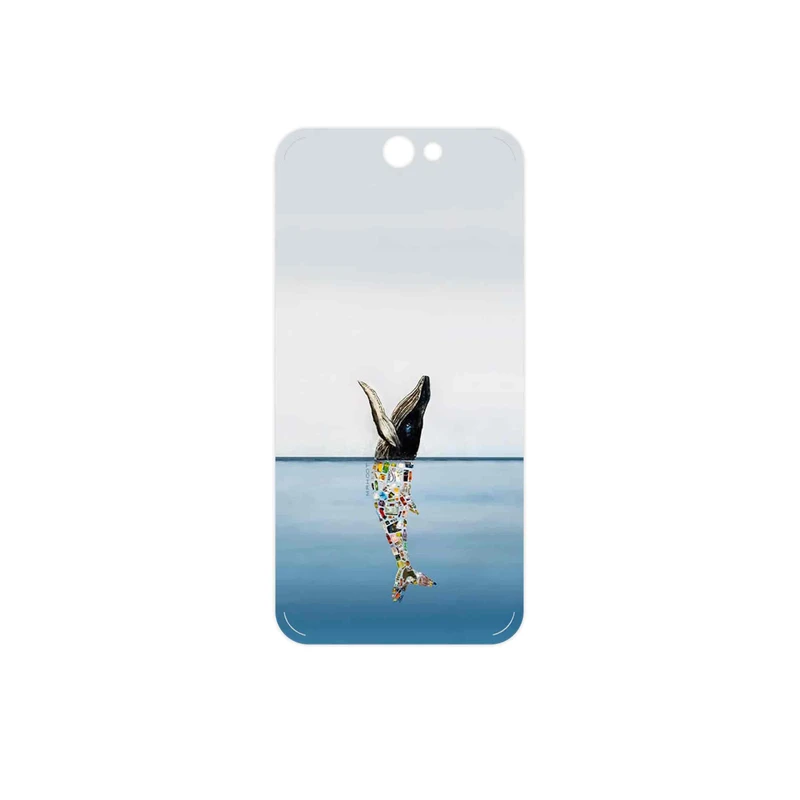 برچسب پوششی ماهوت مدل Collage of Sea Trash مناسب برای گوشی موبایل اچ تی سی One A9