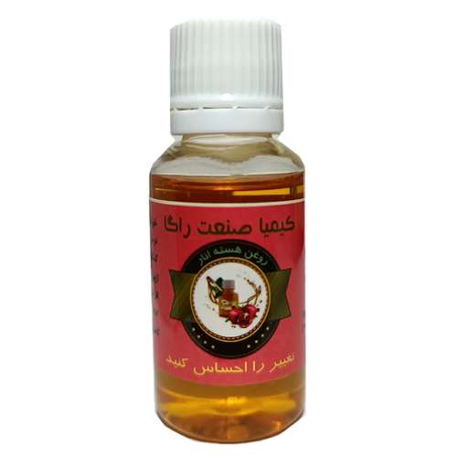 روغن بدن راگا مدل هسته انار حجم 33 میلی لیتر