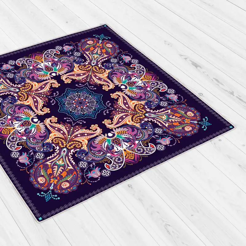 رومیزی طرح اسلیمی کد 9959