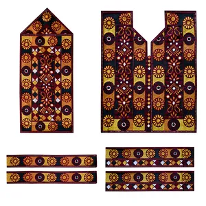 پارچه سوزن دوزی مدل GLD-3019 مجموعه 6 عددی
