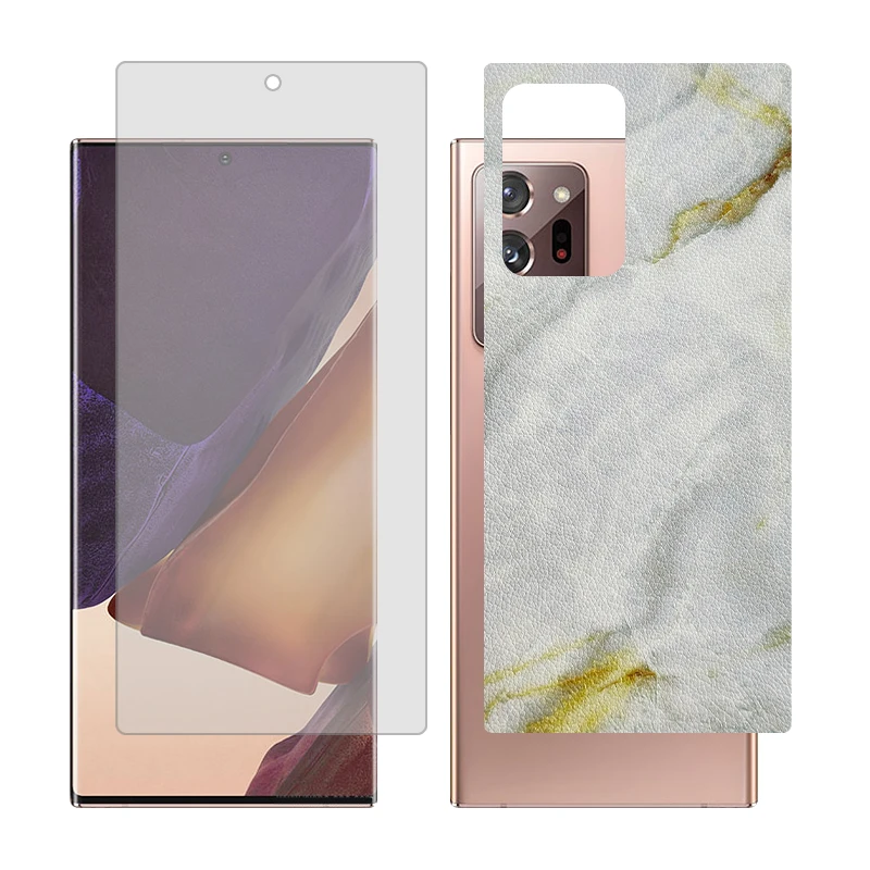 محافظ صفحه نمایش شفاف گلس مدل Together مناسب برای گوشی موبایل سامسونگ Galaxy Note20 Ultra 5G به همراه برچسب پوششی