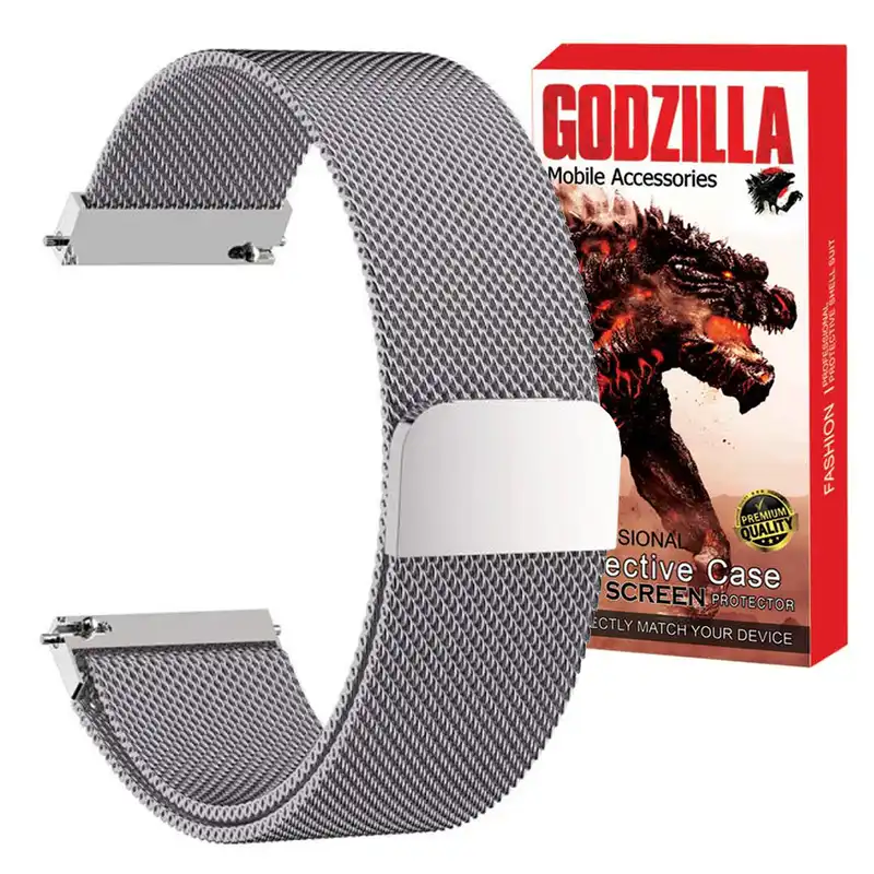 بند گودزیلا مدل G-Milanese مناسب برای ساعت هوشمند سامسونگ Galaxy Watch Active2 44mm Leatherband Smart