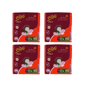 نوار بهداشتی تافته مدل Thin مجموعه 4 عددی