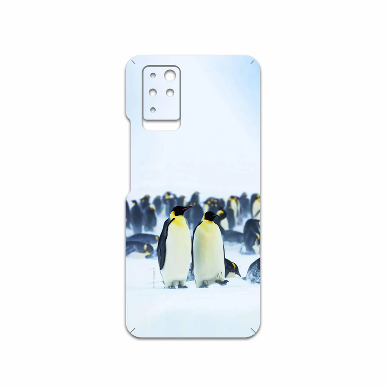 برچسب پوششی ماهوت مدل Penguin مناسب برای گوشی موبایل اینفینیکس Note 10