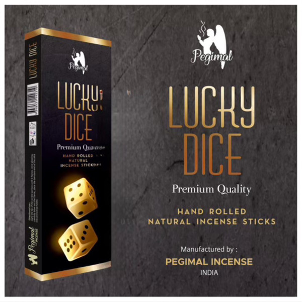 عود دست ساز پگیمال مدل تاس  LUCKY DICE PEGIMAL