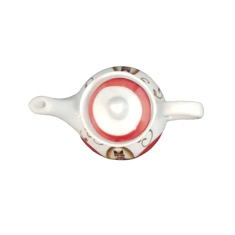 قوری چینی مدل زعفران ناصرالدین