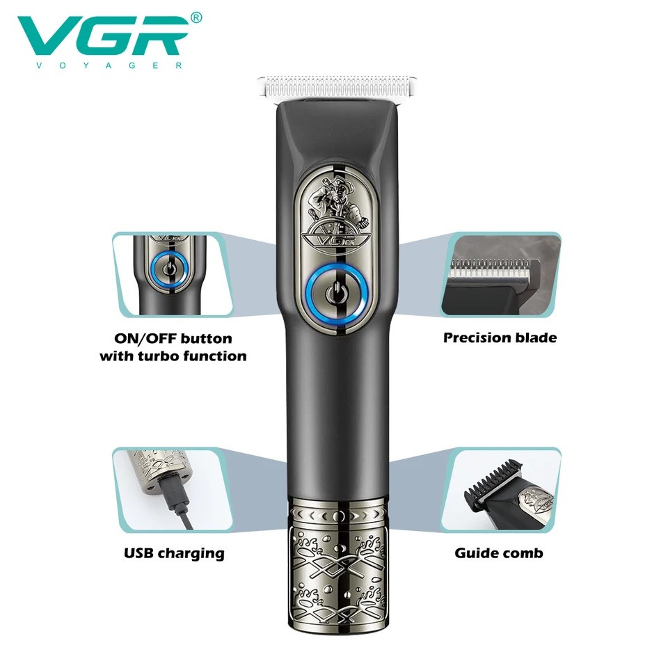 ماشین اصلاح موی سر و صورت وی جی ار مدل V-963 ماشین اصلاح موی سر و صورت وی جی ار مدل V-963