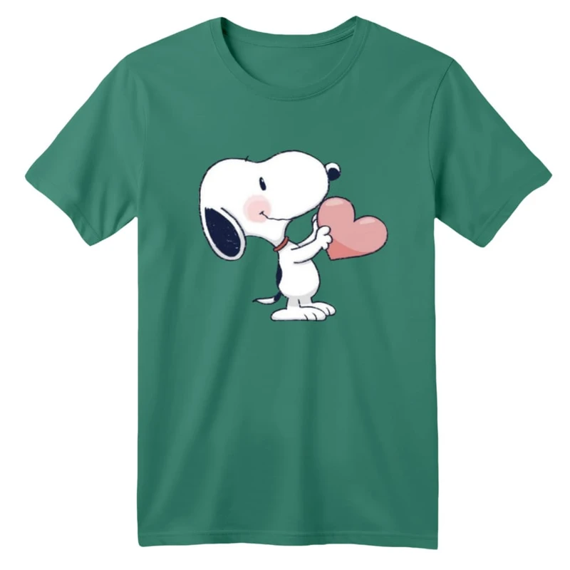 تی شرت آستین کوتاه بچگانه مدل اسنوپی کد ۴۷