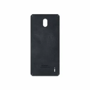MAHOOT Graphite Buffalo Leather Cover Sticker for Nokia 1 Plus