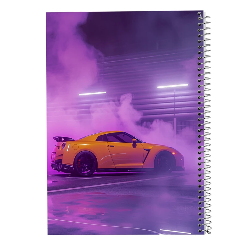 دفتر نقاشی 50 برگ مدوپد مدل need for speed کد DF13669