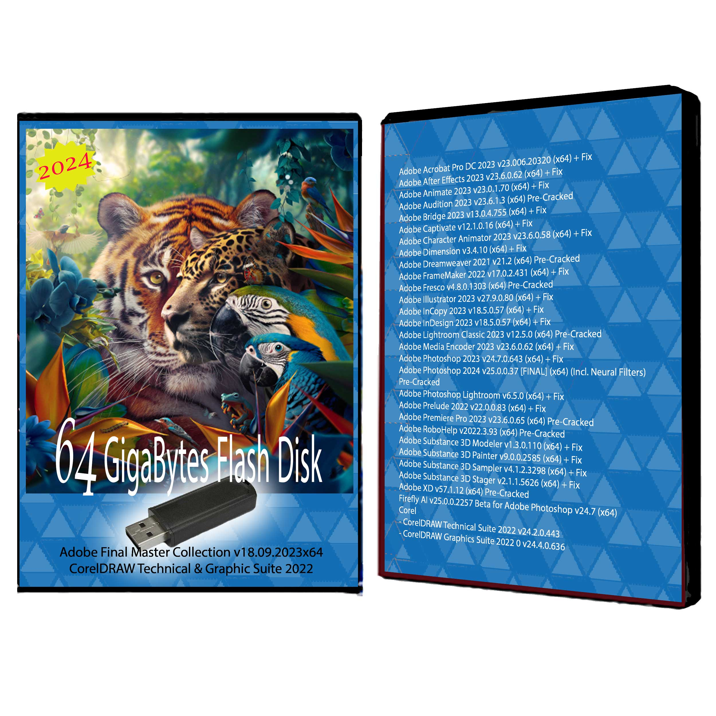 نرم افزار Adobe Master V.18 2023 - Corel Draw نشر مای پکس