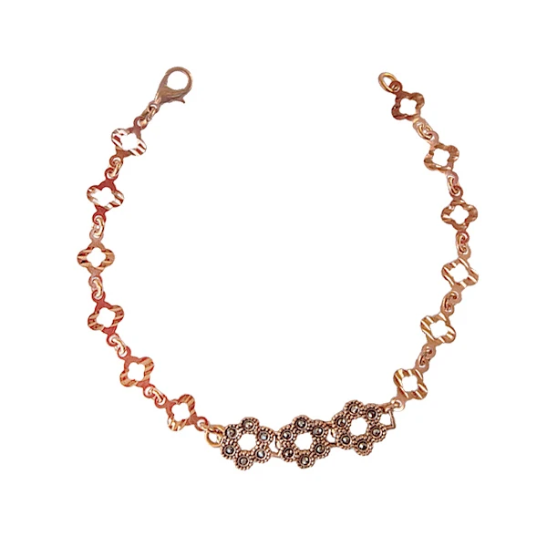 دستبند زنانه مدل مارگازیت گل کد JW430