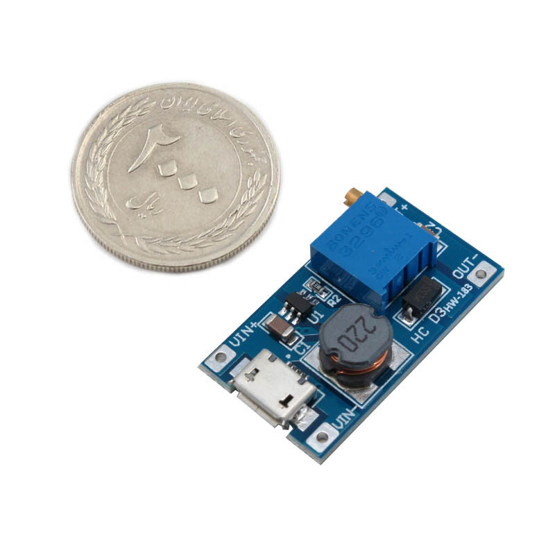 ماژول مبدل افزاینده مدل MT3608