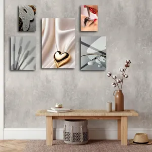 تابلو شاسی بکلیت طرح کاشت مژه و سالن زیبایی مدل SH-2850 مجموعه 5 عددی