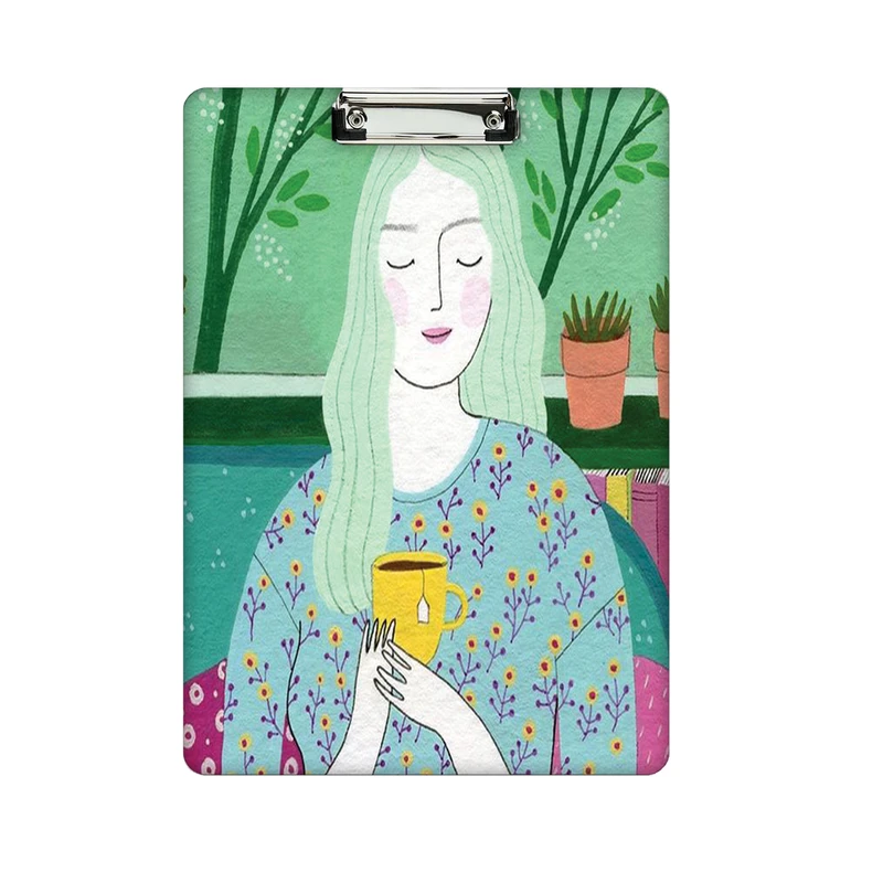 تخته شاسی طرح دختر کد 743 سایز A4