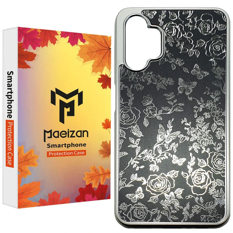 کاور پاییزان مدل Dark Flowers طرح لاکچری مناسب برای گوشی موبایل سامسونگ Galaxy A13 / A23 / A32 5G