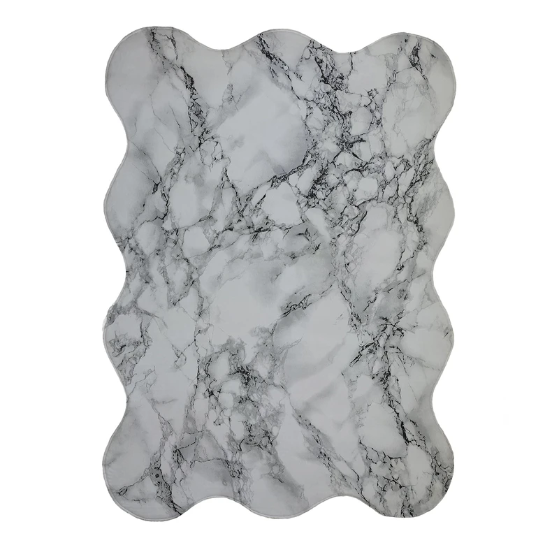 پادری مدل دالبر طرح سنگ کد 8346 سایز 80x110 سانتی متر 