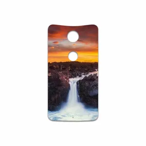 MAHOOT Waterfall Cover Sticker for Google Nexus 6