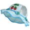 کلاه آفتابگیر بچگانه طرح توت فرنگی مدل LU_2023