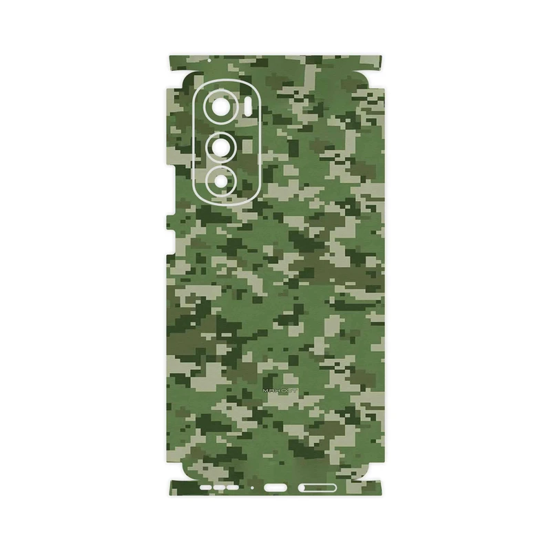 برچسب پوششی ماهوت مدل Army_Green_Pixel-FullSkin مناسب برای گوشی موبایل موتورولا Edge 30