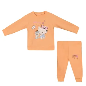 ست سویشرت و شلوار دخترانه مدل کیتی 25