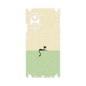 MAHOOT Minimal Internet Cat Icon-FullSkin Cover Sticker for Oppo A78 4G