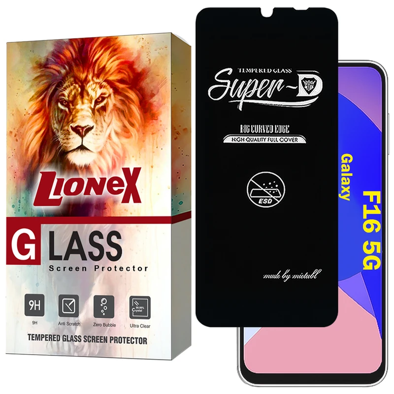 محافظ صفحه نمایش لایونکس مدل SUPERDNL مناسب برای گوشی موبایل سامسونگ Galaxy F16 5G