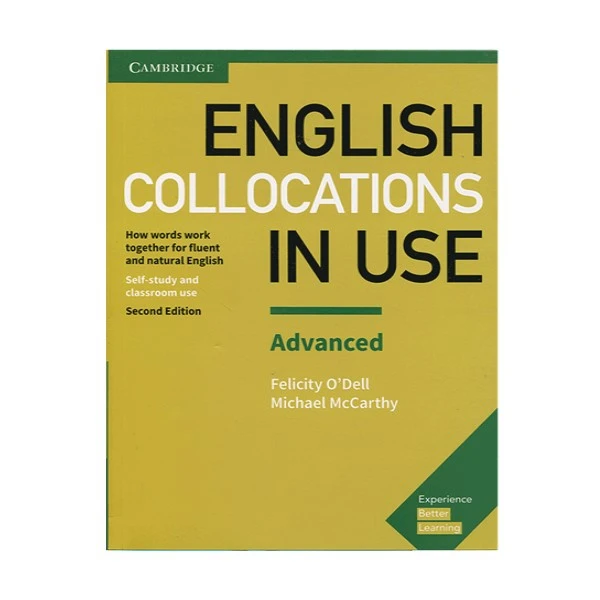 کتاب Collocations in Use English advance اثر M. McCarthy & F.ODell انتشارات کمبریج