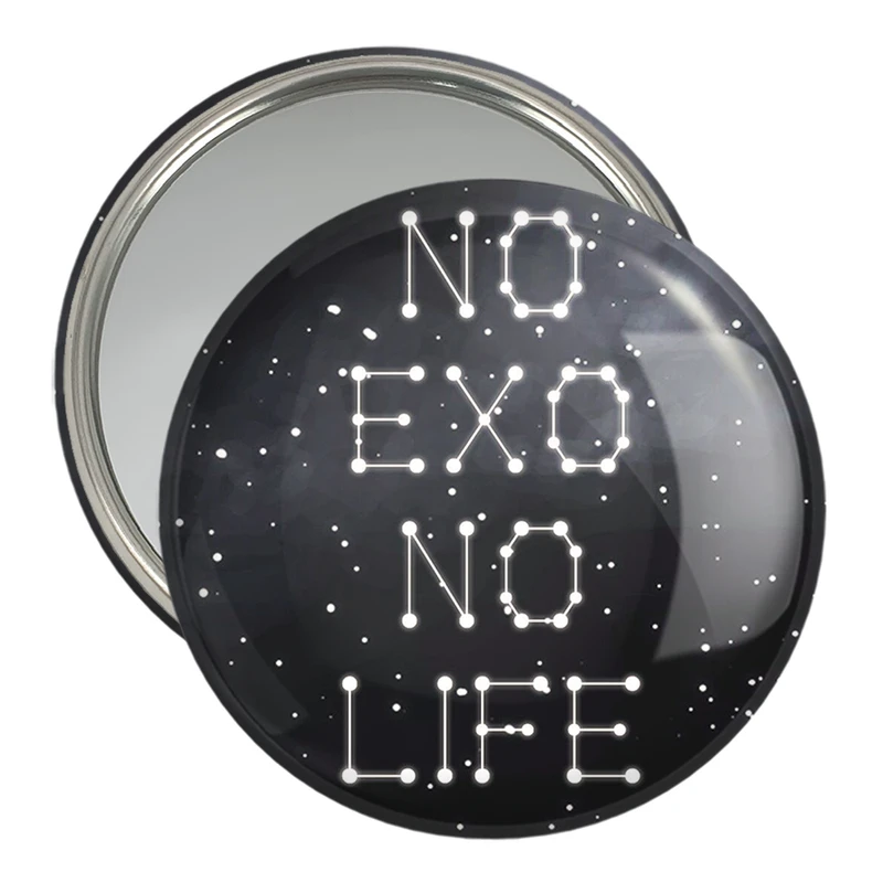 آینه جیبی خندالو مدل گروه موسیقی اکسو EXO  کد 2525