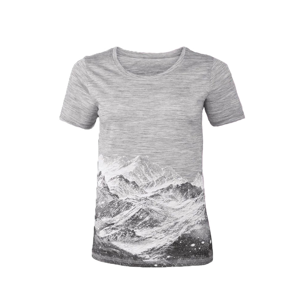تی شرت  ورزشی زنانه کرویت مدل صخره نورد