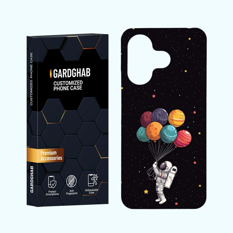 کاور گارد قاب مدل کهکشان مناسب برای گوشی موبایل شیائومی Redmi 13 4G / 5G