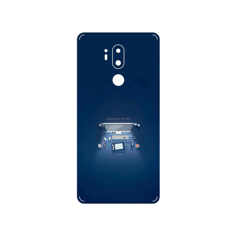 برچسب پوششی ماهوت مدل Programming 3 مناسب برای گوشی موبایل ال جی G7 PLUS THINQ