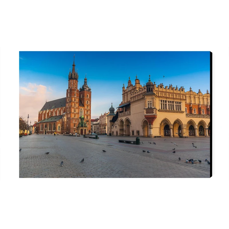 تابلو شاسی عرش طرح گردشگری لهستان مدل شهر تاریخی کراکوف کد As5829