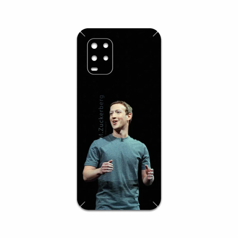 برچسب پوششی ماهوت مدل Mark Zuckerberg مناسب برای گوشی موبایل شیائومی Mi 10 Lite 5G