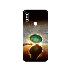 MAHOOT Night Light Fountain Cover Sticker for Xiaomi Redmi Note 6 Pro