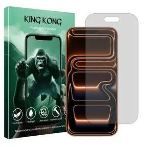 King Kong Tough model transparent screen protector suitable for Apple iPhone 17 Pro Max mobile phone