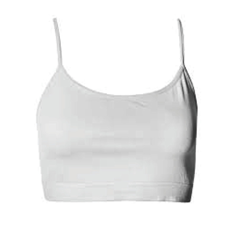 نیم تنه زنانه مدل بندی ظریف رنگ سفید