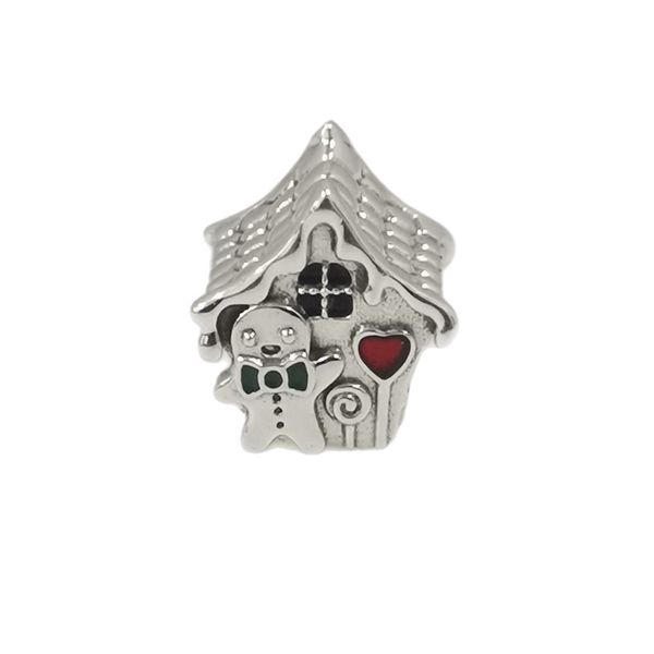 آویز گردنبند نقره زنانه پاندورا مدل Gingerbread house 65252