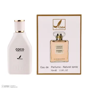 ادوپرفیوم زنانه اوکلا مدل Coco با رایحه معتدل حجم 70 میلی‌لیتر
