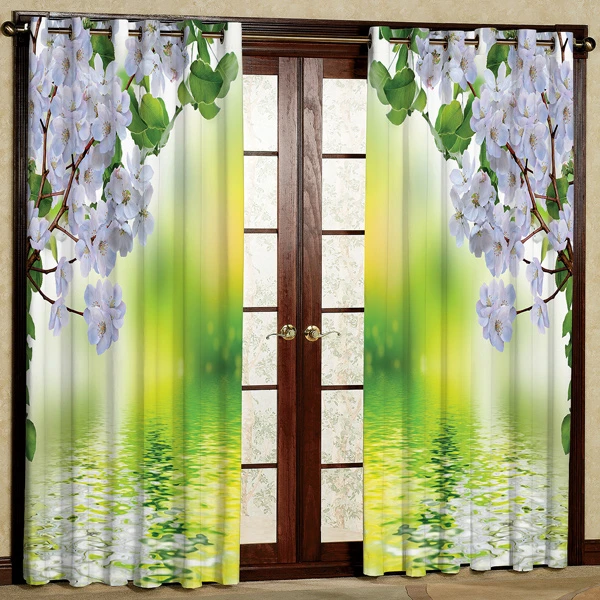 پرده مدل مخمل پانچی کد 7052 سایز 280x140 سانتی متر