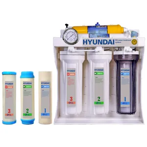 دستگاه تصفیه کننده آب هیوندای مدل Hu-06-P به همراه فیلتر تصفیه آب کد HU-F3S مجموعه 3 عددی