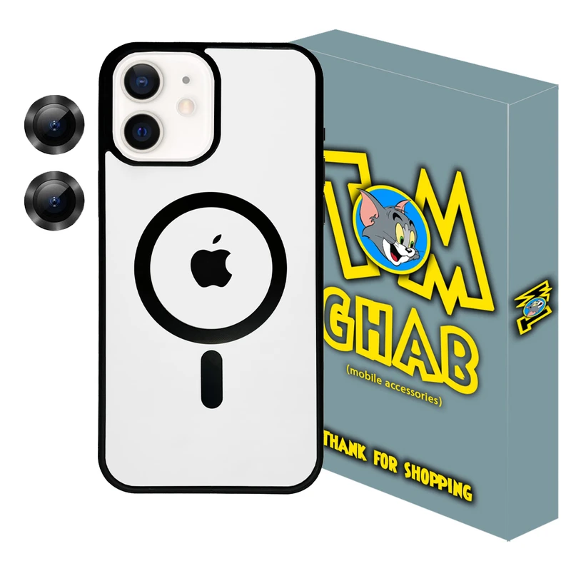 کاور تام قاب مدل مگ سیف SPG مناسب برای گوشی موبایل اپل iPhone 11 به همراه محافظ لنز