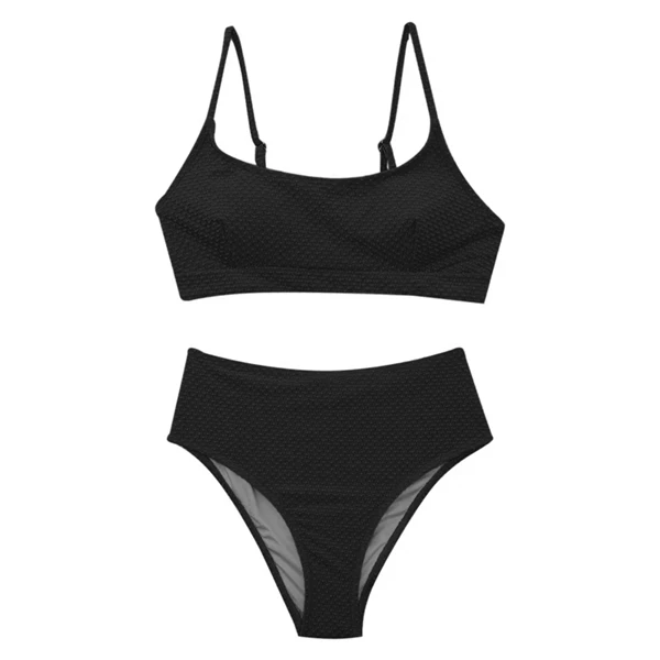 مایو زنانه کاپشی مدل high waist B07