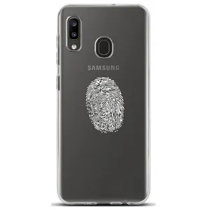 Megafone Finger Print C62-W Cover For Samsung Galaxy A40