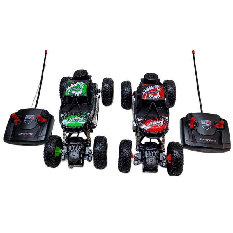 ماشین بازی کنترلی طرح آفرود مدل Climbing Off-Road مجموعه دو عددی
