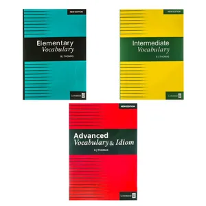 کتاب vocabulary اثر Bj thomas انتشارات لانگمن 3 جلدی